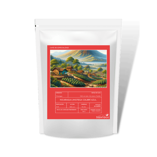 Nicaragua, Jinotega Blue Hummingbird - 84.50 pts 